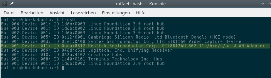 Netis WF2190 Treiber unter Kubuntu installieren